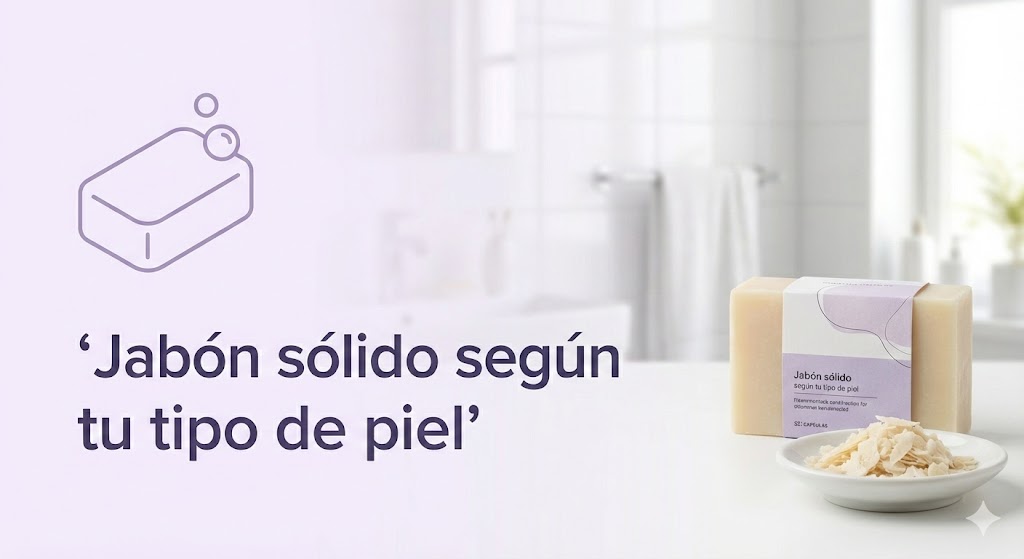 jabón sólido cómo elegir según tu tipo de piel en Naturalexia