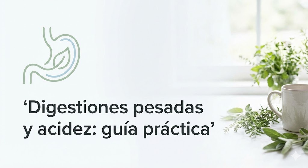 Digestiones pesadas: guía de hábitos e infusiones para mejorar la digestión