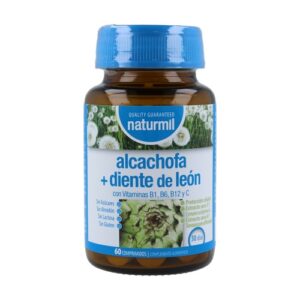 Alcachofa y Diente de León Naturmil en envase de 60 comprimidos