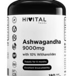 Ashwagandha 9000 mg 180 cápsulas Hivital