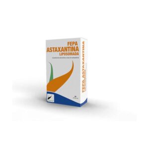 Astaxantina Liposomada 4mg 60Cáps 490mg FEPADIET