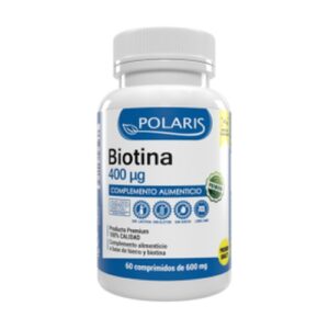 Biotina 400ui 60 Comprimidos Polaris