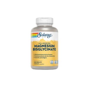 Bisglycinate magnesio 120 cápsulas Solaray