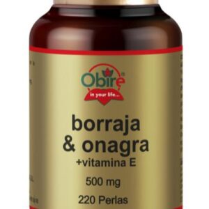 Borraja y Onagra 110 perlas de 500mg Obire