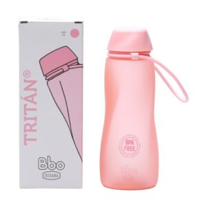 Botella Bio Tritán Rosa 550ml 1 Unid Rosa Irisana