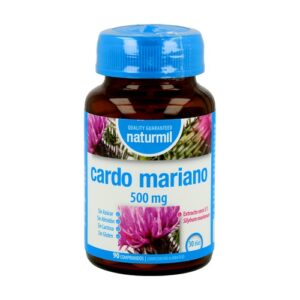 Cardo Mariano 500 mg Naturmil 90 comprimidos, complemento alimenticio a base de Silybum marianum.