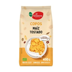 Copos de Maiz Tostado 400gr EL Granero Integral