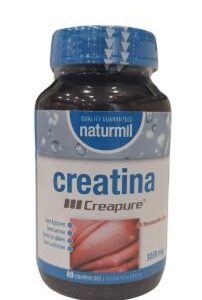 Creatina Creapure 3000mg 80 Comprimidos Naturmil