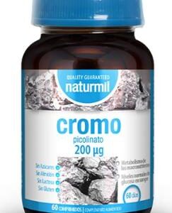 Cromo Picolinato 200ug 60 Comprimidos  Naturmil