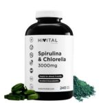 Espirulina chlorella 3000mg 240comprimidos Hivital