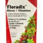 Floradix 500 ml con hierro líquido y vitaminas