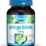 Ginkgo Biloba Naturmil 1500 mg en comprimidos con extracto seco de hojas de Ginkgo biloba.