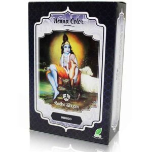 Henna Índigo Polvo 100gr Radhe Shyam