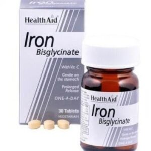 Hierro Vitamina C 30 Comprimidos Health Aid