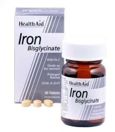 Hierro-Vitamina-C-30-Comprimidos-Health-Aid.jpg Hierro Vitamina C 30 Comprimidos Health Aid
