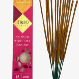 Incienso Palo Santo  salvia blanca romero20gr Aura