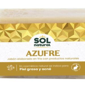 Jabón Natural Azufre 100gr Sol Natural