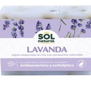 Jabón Natural de Lavanda 100gr Sol Natural