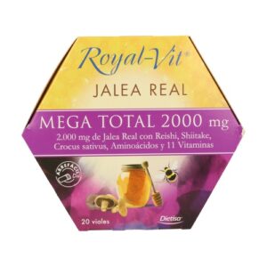 Jalea Real Royal Vit Mega Total 20 Ampollas 2000MG