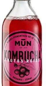 Kombucha frutos rojos 250ml Mun Kombucha