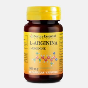L-Arginina 50 cápsulas de 500mg Nature Essential