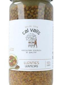Lenteja Cocida Eco 700gr Cal Valls