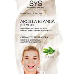 Mascarilla Facial Arcilla Blanca y Té Verd15ml SYS