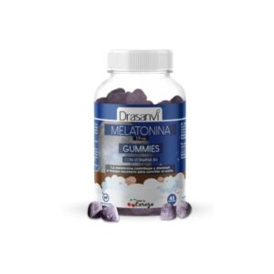 Melatonina 1 9mg  Vitamina B6 45 Gummies Drasanvi