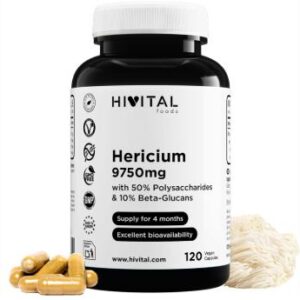 Melena de león 9750 mg 120 cápsulas Hivital
