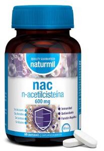 Nac N-Acetilcisteina 60 Comprimidos Naturmil