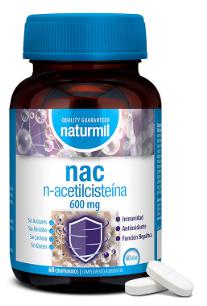 Nac-N-Acetilcisteina-60-Comprimidos-Naturmil.jpg Nac N-Acetilcisteina 60 Comprimidos Naturmil