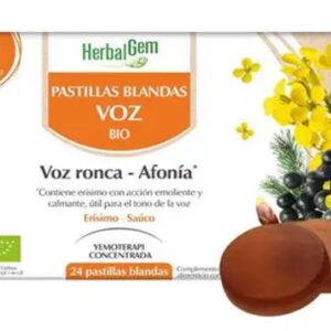 Pastillas blandas para la voz Bio 24Gominolas Her