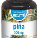 Piña Naturmil 500 mg en cápsulas con extracto de tallo de Ananas comosus.