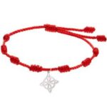 Pulsera 7 nudos con charms