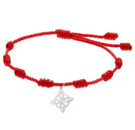 Pulsera 7 nudos con charms
