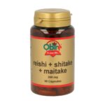 Reishi Shitake Maitake 90 Cápsulas Obire