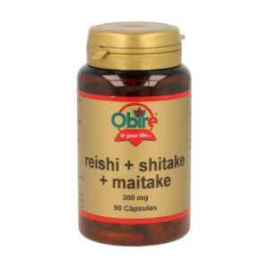 Reishi Shitake Maitake 90 Cápsulas Obire