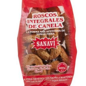 Roscos Canela 400gr Sanavi