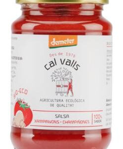 Salsa Tomate Champiñones 350gr Cal Valls
