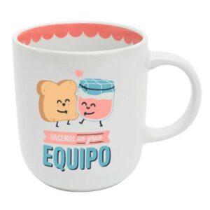 Taza Hacemos un Buen Equipo Mr  Wonderful