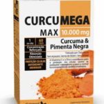 Cúrcumax Complex 10.000 mg Dietmed con cúrcuma, curcumina, pimienta negra, vitamina C y zinc en 60 cápsulas.