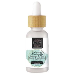 Sérum Facial Ácido Hialurónico Banban 30 ml con ingredientes de origen natural para hidratar y cuidar la piel.