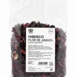 Hibisco Flor de Jamaica 500 g Naturcid en bolsa, flores secas para preparar infusiones naturales.