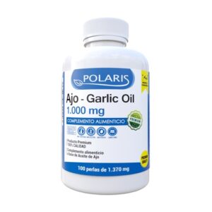 Aceite de Ajo 1000 mg Polaris en envase de 100 perlas